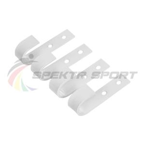 Купить Крюки подвесные (к-кт. 4 шт) для турника белые в Черемхове 