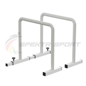 Купить Брусья напольные хайлетсы Spektr Sport цв. белый в Черемхове 