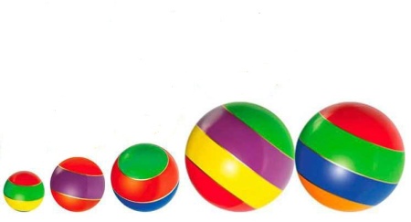 Купить Мячи резиновые (комплект из 5 мячей различного диаметра) в Черемхове 