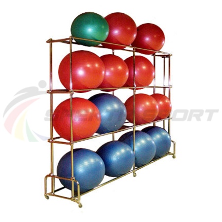 Купить Стеллаж для гимнастических мячей 16 шт в Черемхове 