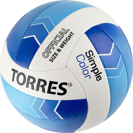 Купить Мяч волейбольный Torres Simple Color любительский р.5 в Черемхове 